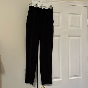 Lululemon High rise stretch 7/8 pants black